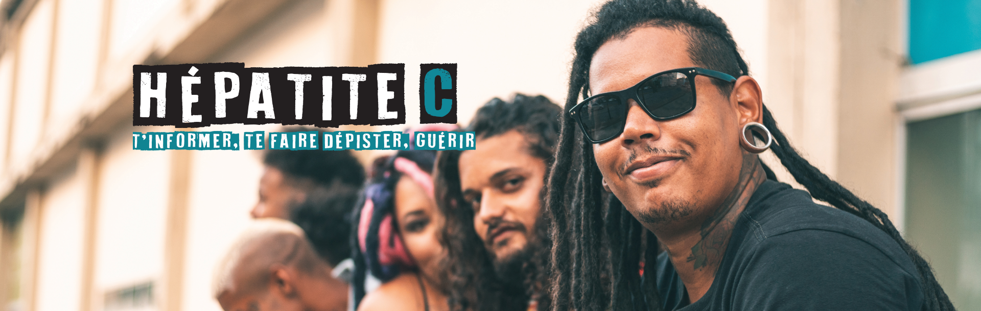 Homepage header photo + title